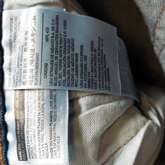 Men's 505 Regular Levi's Jeans Size  W29 L30 - Picture 6 of 9